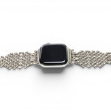 APPLE-1B-AS (Antique Silver Finish) SG Liquid Metal Watch Band – Compatible with Apple Watch®