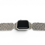 APPLE-2B-AS (Antique Silver Finish) SG Liquid Metal Watch Band – Compatible with Apple Watch®
