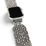 APPLE-2B-AS (Antique Silver Finish) SG Liquid Metal Watch Band – Compatible with Apple Watch®