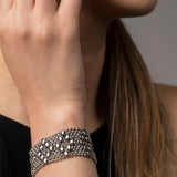 B4-N Chrome Finish Bracelet by Sergio Gutierrez
