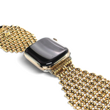 APPLE-WBQ2-AG Antique Gold Finish Watch Band Compatible with Apple Watch® by Sergio Gutierrez