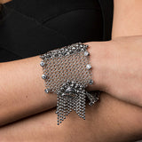 SG Liquid Metal Chainmail CMB9Z-AS (antique silver finish) Bracelet by Sergio Gutierrez