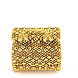 SG Liquid Metal Chainmail CMB8ZCR-AG (antique gold finish) Bracelet by Sergio Gutierrez