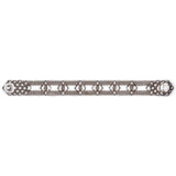 SG Liquid Metal MINI D - AS Antique Silver Bracelet by Sergio Gutierrez