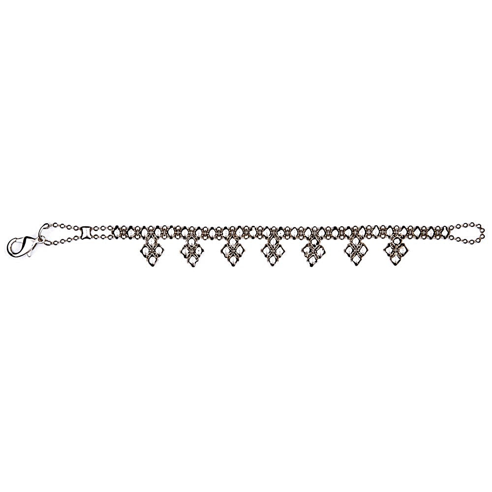 SG Liquid Metal MINI K - AS Antique Silver Finish Bracelet by Sergio Gutierrez