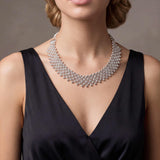 SG Liquid Metal N17-AS Antique Silver Necklace by Sergio Gutierrez