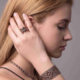 SG Liquid Metal B9 - SS / Rose Titanium (Stainless Steel Bracelet) by Sergio Gutierrez