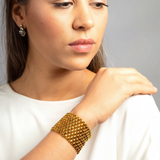 SG Liquid Metal B8 – AG Antique Gold Finish Bracelet by Sergio Gutierrez
