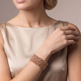 SG Liquid Metal B4–RG Rose Gold Finish Bracelet by Sergio Gutierrez
