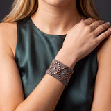 SG Liquid Metal B10 - SS / Rose Titanium (Stainless Steel Bracelet) by Sergio Gutierrez