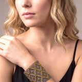 SG Liquid Metal B11 - SS / Gold Titanium (Stainless Steel Bracelet) by Sergio Gutierrez