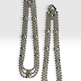 SG Liquid Metal E43 - AS Antique Silver Finish Earrings by Sergio Gutierrez
