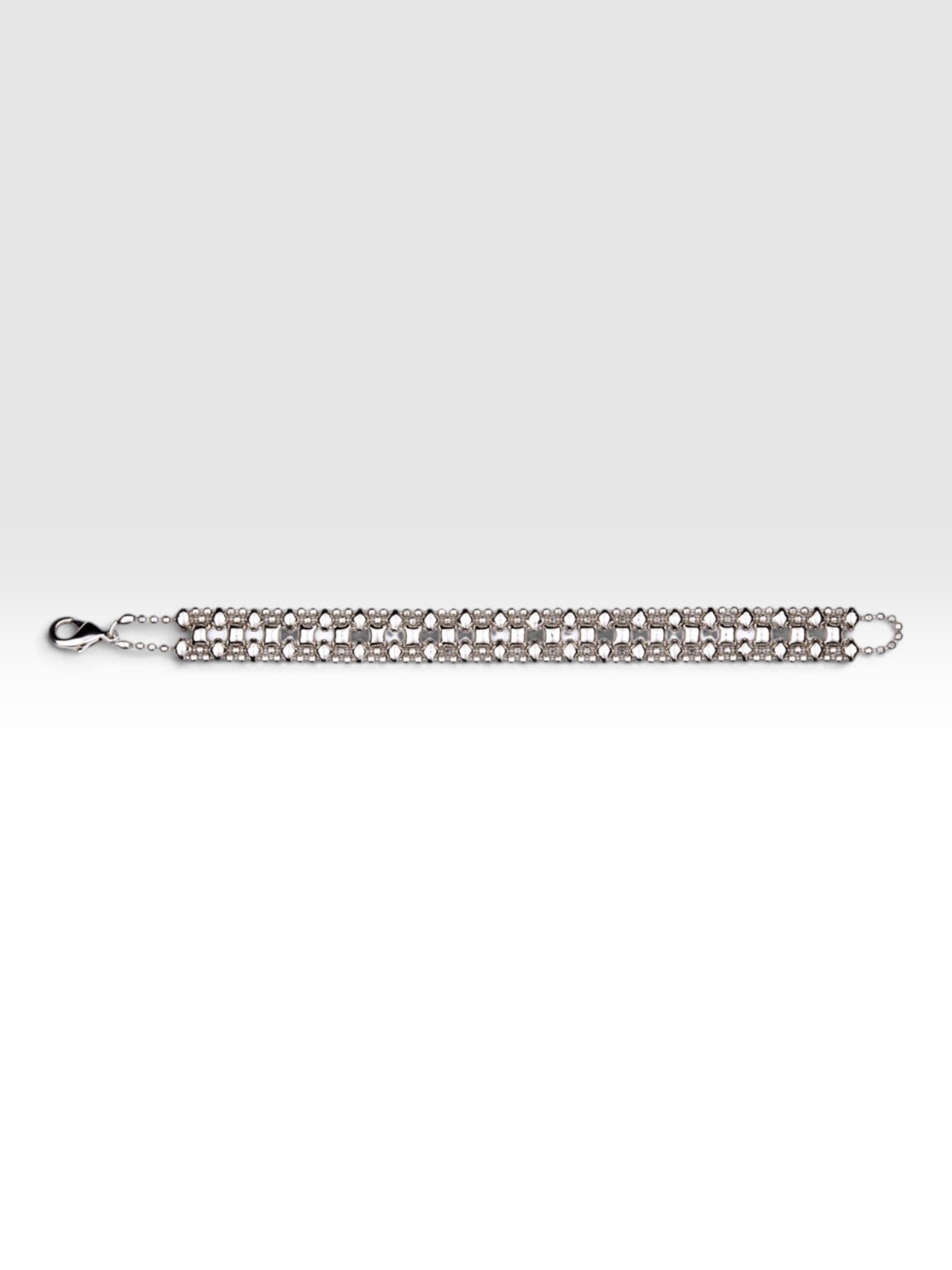 SG Liquid Metal MINI A - AS Antique Silver Bracelet by Sergio Gutierrez