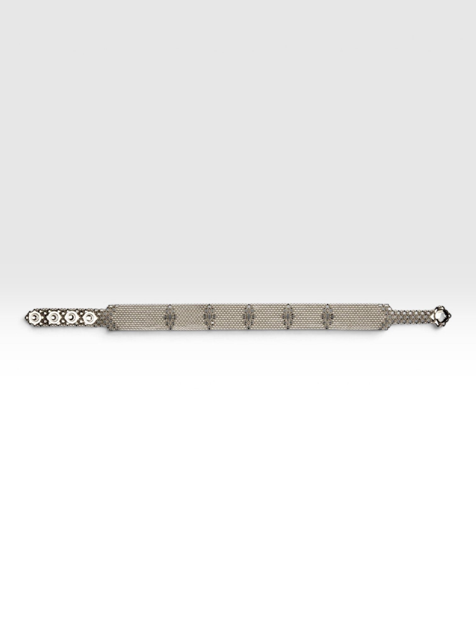 SG Liquid Metal TC22 - AS Antique Silver Choker by Sergio Gutierrez