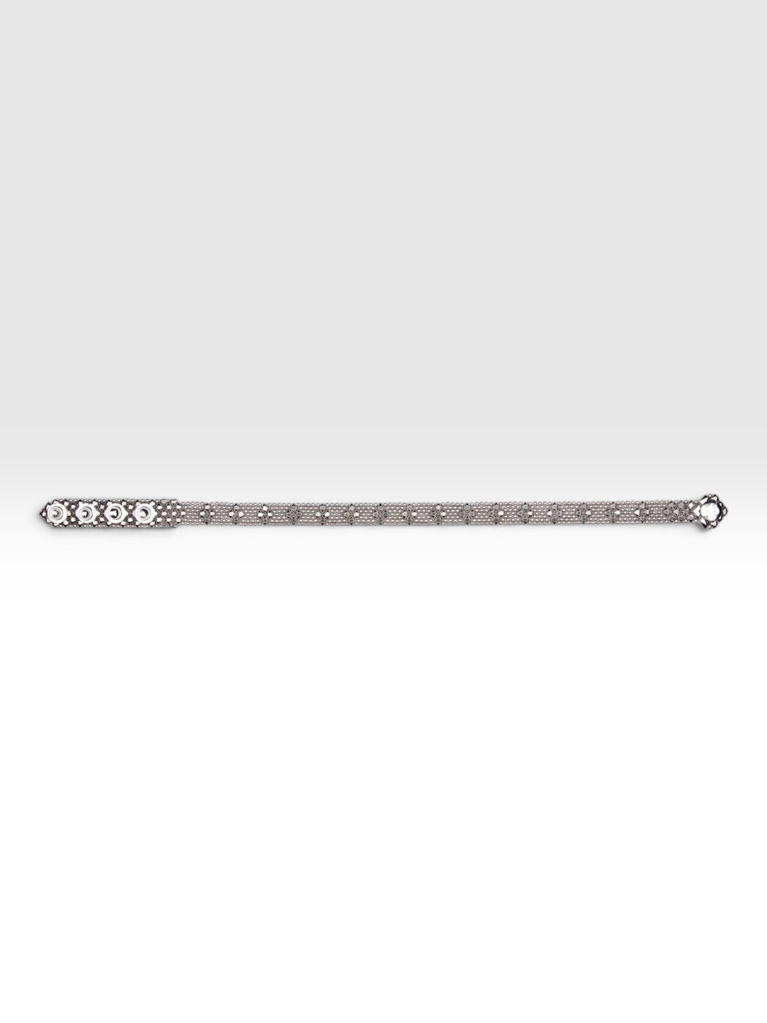 SG Liquid Metal TC23 - AS Antique Silver Choker by Sergio Gutierrez