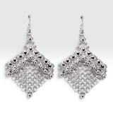 SG Liquid Metal CME4-N (Chrome Finish) Earrings by Sergio Gutierrez