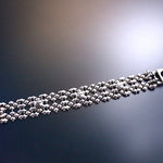 SG Liquid Metal TB41 AS – Antique Silver Finish – Bracelet by Sergio Gutierrez