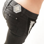 SG Liquid Metal 105 Black Denim Jean by Sergio Gutierrez
