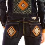 SG Liquid Metal 101 Blue Indigo Dye Jean by Sergio Gutierrez