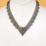 SG Liquid Metal Chainmail CMNeck1 Z – AS (antique silver finish) Necklace by Sergio Gutierrez