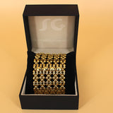 SG Liquid Metal TB43 AG – Antique Gold Finish – Bracelet by Sergio Gutierrez