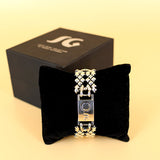 SG Liquid Metal TB41 AS – Antique Silver Finish – Bracelet by Sergio Gutierrez