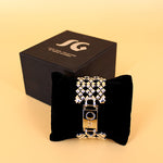 SG Liquid Metal TB42 AS – Antique Silver Finish – Bracelet by Sergio Gutierrez