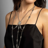 SG Liquid Metal ICCH2-N Chrome Finish Necklace/Chain by Sergio Gutierrez