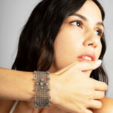 SG Liquid Metal CMB2Z-N (Chrome Finish) Bracelet by Sergio Gutierrez