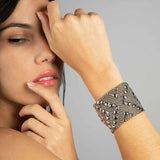 SG Liquid Metal B105-N (Chrome Finish) Bracelet by Sergio Gutierrez