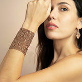 SG Liquid Metal B11–RG Rose Gold Finish Bracelet by Sergio Gutierrez