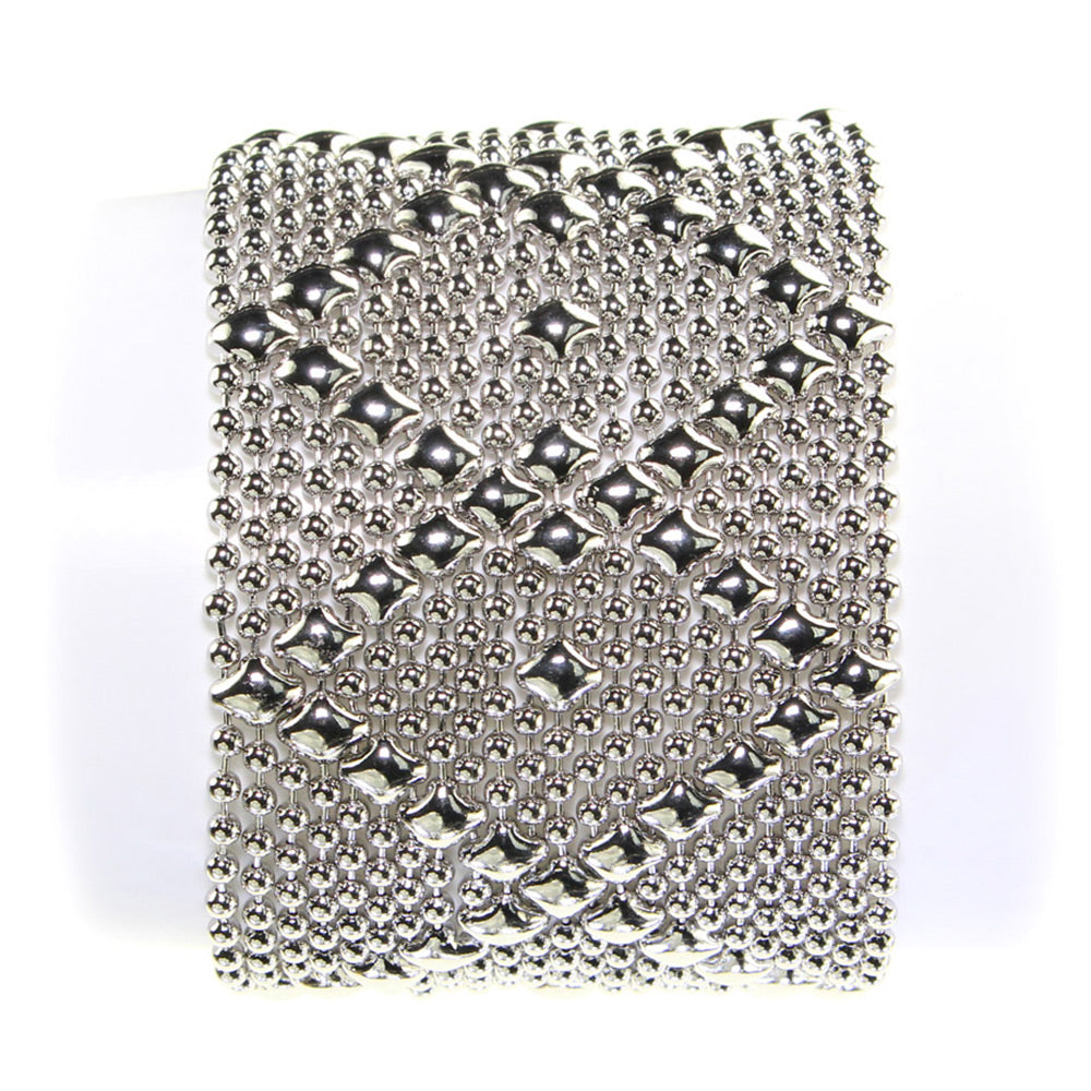 SG Liquid Metal B10-N Chrome Finish Bracelet by Sergio Gutierrez