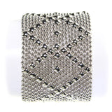 SG Liquid Metal B10-N Chrome Finish Bracelet by Sergio Gutierrez