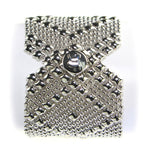 SG Liquid Metal B10-N Chrome Finish Bracelet by Sergio Gutierrez
