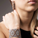 SG Liquid Metal B10 - SS / Rose Titanium (Stainless Steel Bracelet) by Sergio Gutierrez