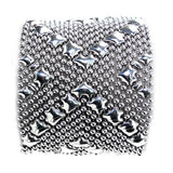 SG Liquid Metal B105-AS Antique Silver Bracelet by Sergio Gutierrez