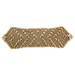 SG Liquid Metal B108-AG Antique Gold 24K Bracelet by Sergio Gutierrez