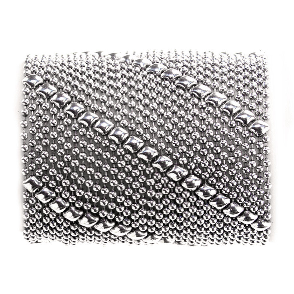 SG Liquid Metal B27-AS Antique Silver Bracelet by Sergio Gutierrez