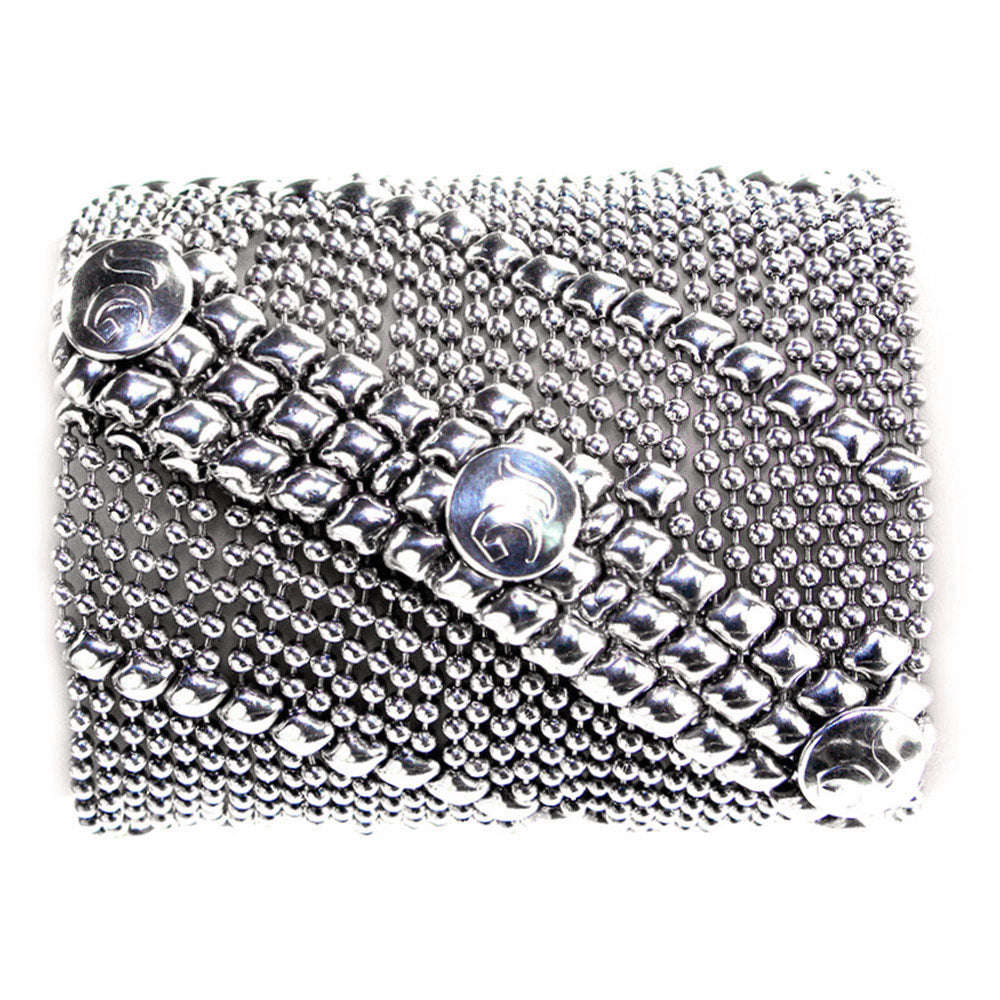 SG Liquid Metal B27-AS Antique Silver Bracelet by Sergio Gutierrez