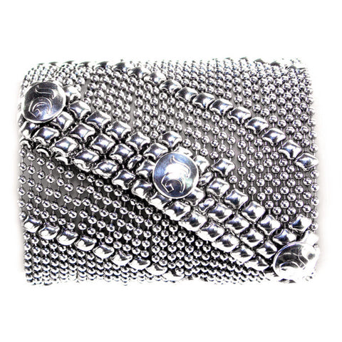 SG Liquid Metal B27-AS Antique Silver Bracelet by Sergio Gutierrez