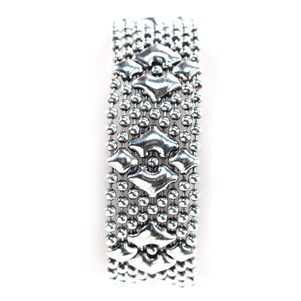 SG Liquid Metal B3-AS Antique Silver BraceletSG Liquid Metal B3-AS Antique Silver Bracelet by Sergio Gutierrez