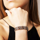 SG Liquid Metal B35 - SS / Rose Titanium (Stainless Steel Bracelet) by Sergio Gutierrez
