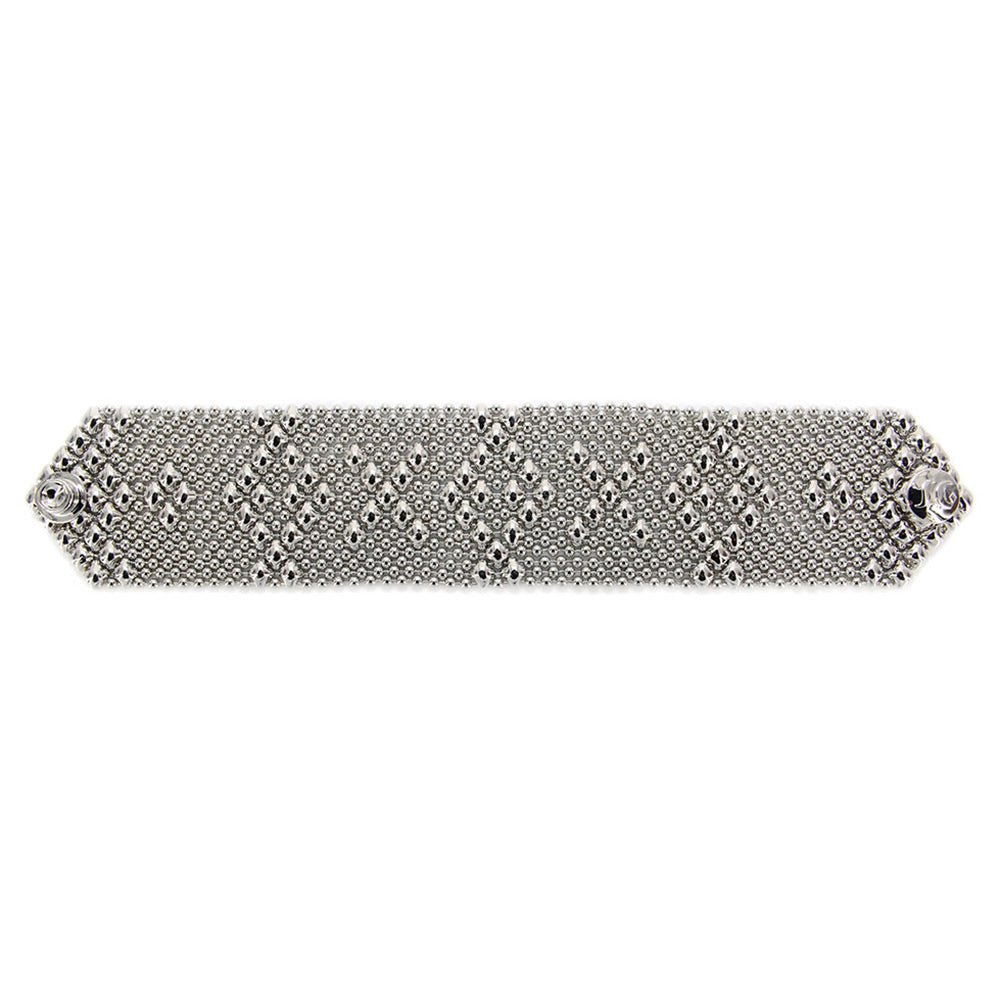 SG Liquid Metal Bracelet by Sergio Gutierrez B45-N Chrome Finish Bracelet