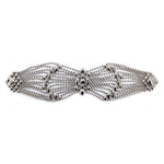 SG Liquid Metal Bracelet by Sergio Gutierrez B77-N Chrome Finish Bracelet