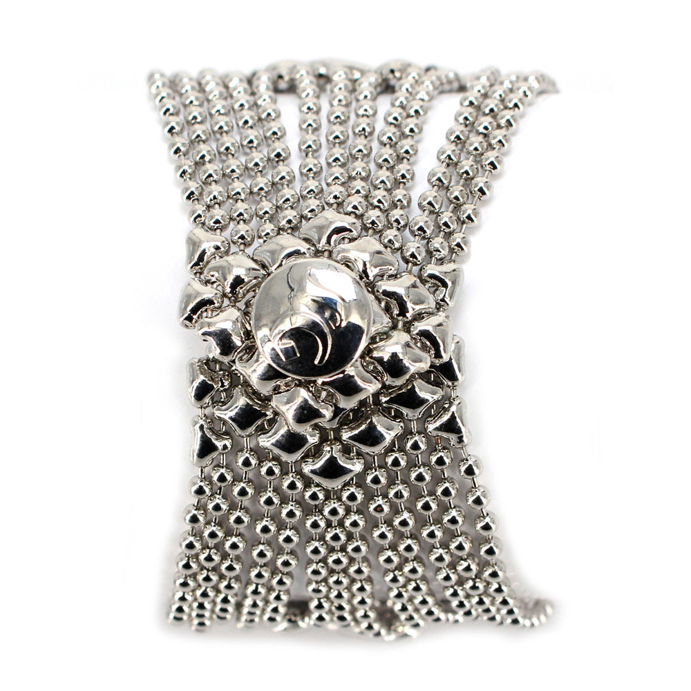 SG Liquid Metal Bracelet by Sergio Gutierrez B77-N Chrome Finish Bracelet