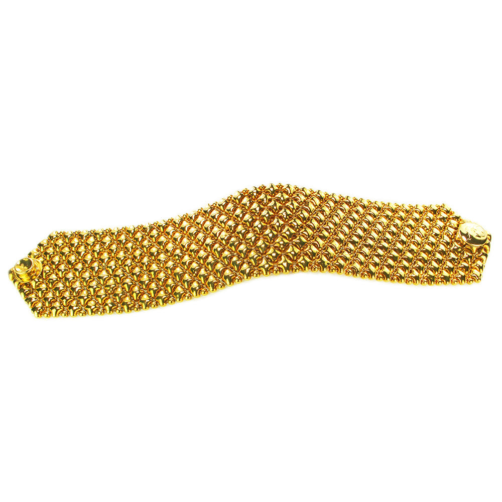 SG Liquid Metal B8 – AG Antique Gold Finish Bracelet by Sergio Gutierrez