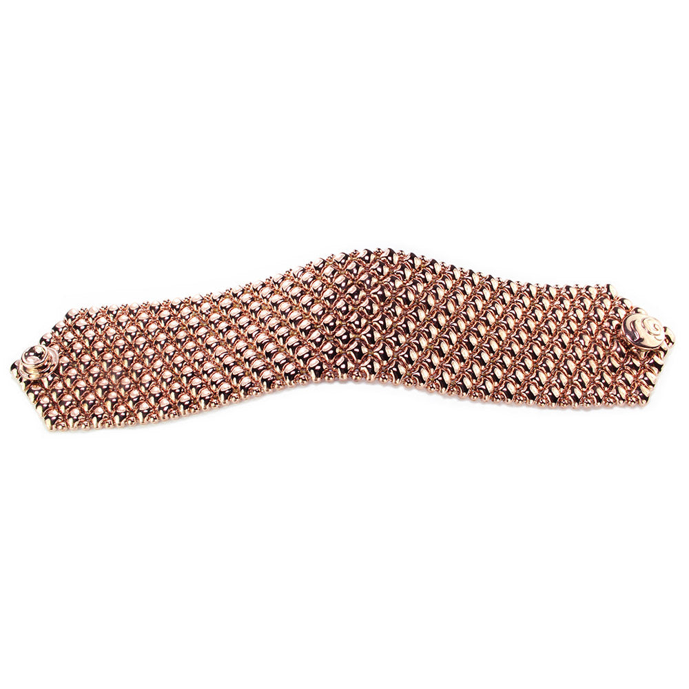 SG Liquid Metal B8 – RG Rose Gold Finish Bracelet by Sergio Gutierrez