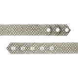 SG Liquid Metal BELT1 - AS Antique Silver Mesh Belt by Sergio Gutierrez