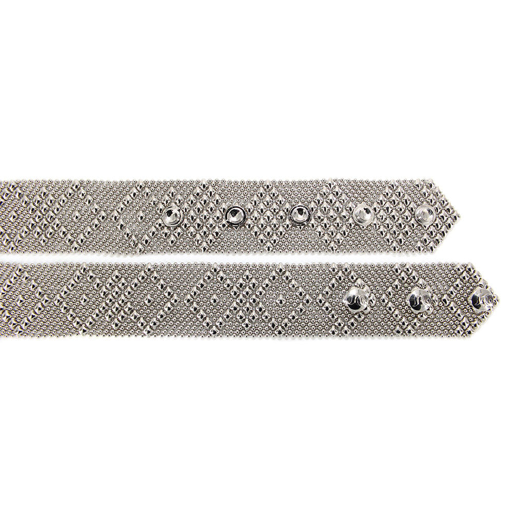 SG Liquid Metal by Sergio Gutierrez BELT2-N Chrome Finish Belt