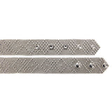 SG Liquid Metal by Sergio Gutierrez BELT2-N Chrome Finish Belt